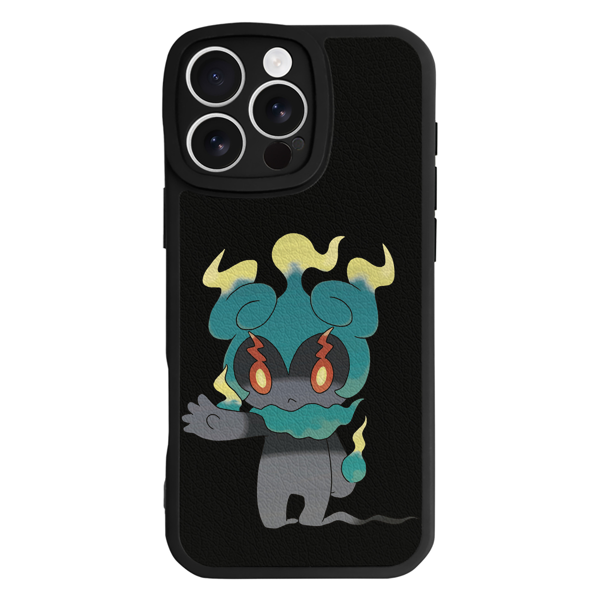 （画像用） ポケットモンスター Pokémon 【iPhone 16シリーズ対応】シリコンスマホケース（レザー調） 材質：シリコン